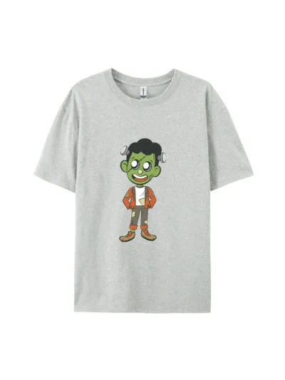 Halloween Cartoon Frankenstein Style A Graphic Tee
