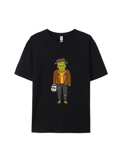 Halloween Cartoon Frankenstein Style B Graphic Tee