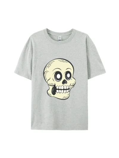 Halloween Cartoon Skull Style B Graphic Tee
