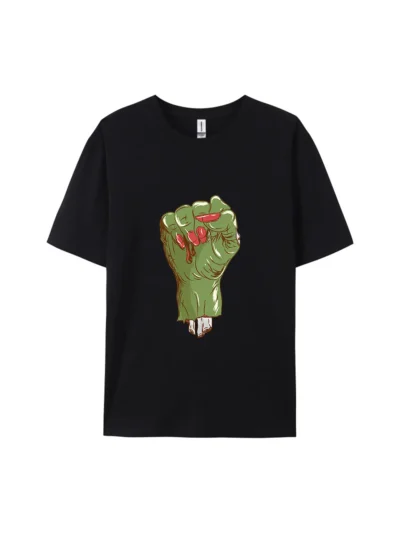Halloween Zombie Hand Style J Graphic Tee
