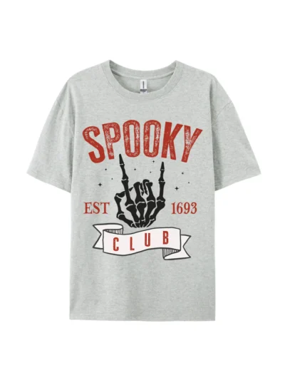 Halloween Spooky Club Est 1693 Graphic Tee