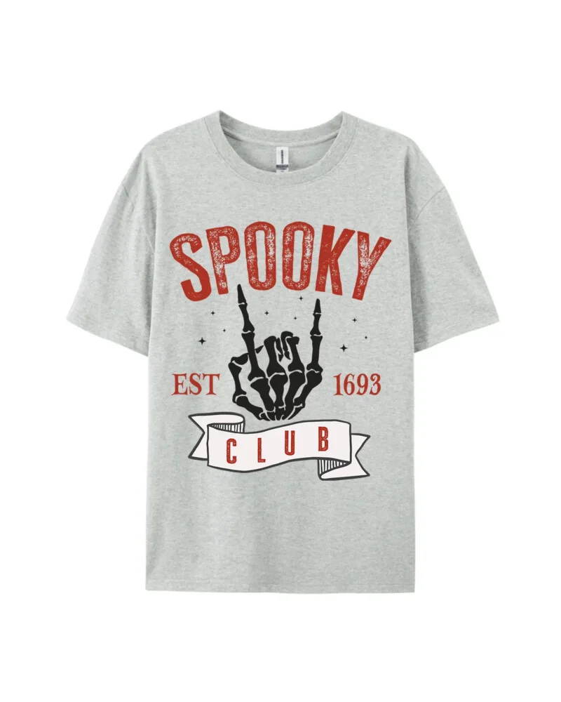Halloween Spooky Club Est 1693 Graphic Tee
