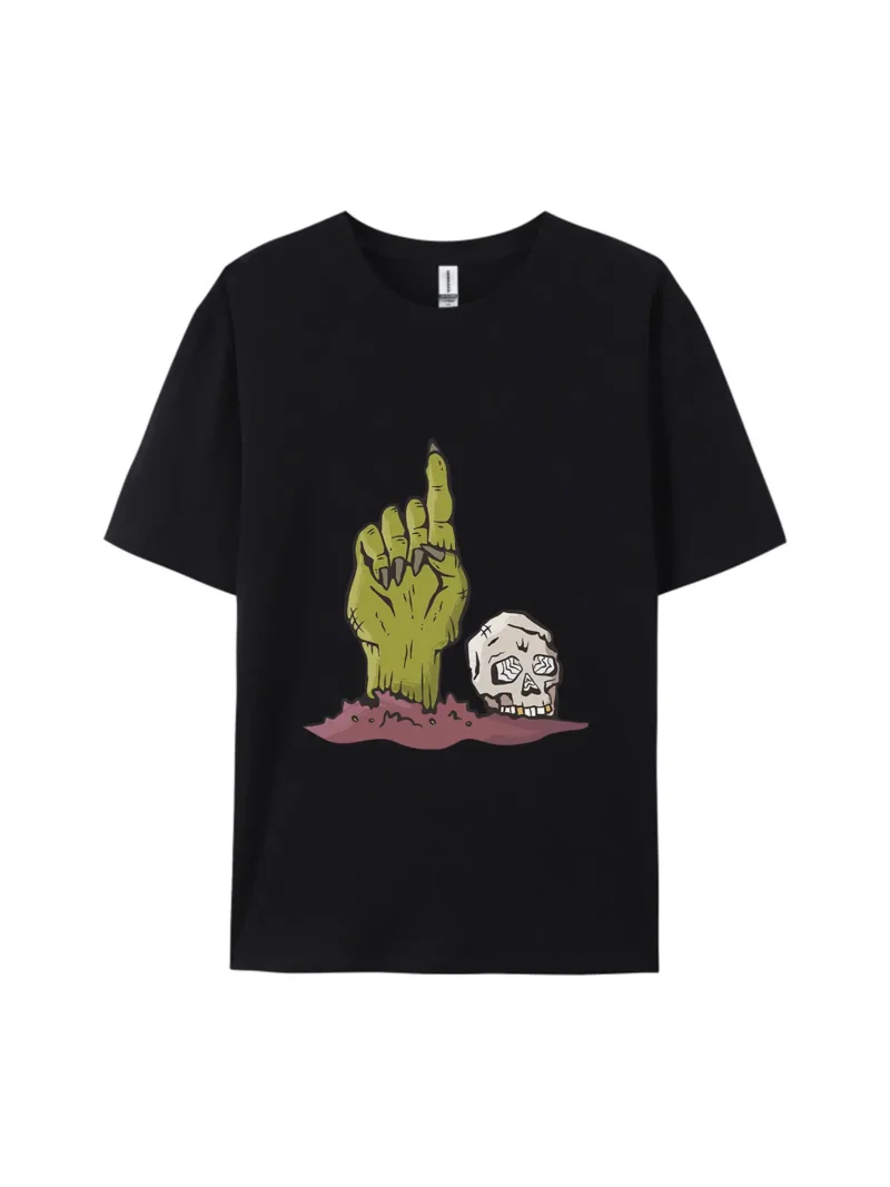 Halloween Zombie Style F Graphic Tee