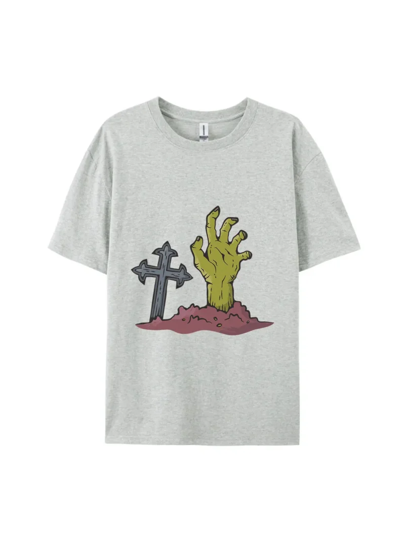 Halloween Zombie Style H Graphic Tee
