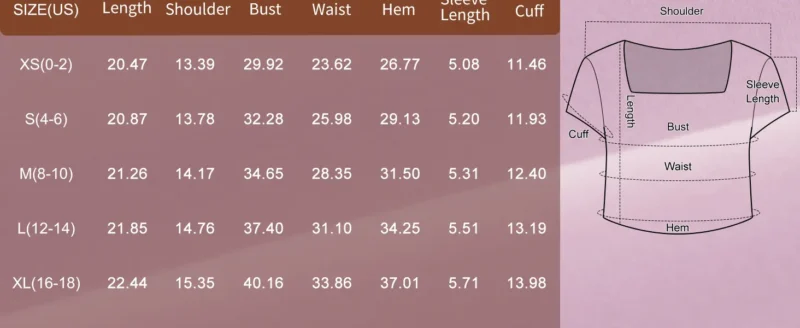 Red Color Womens Short Sleeve Slim Fit Tee - Image 6