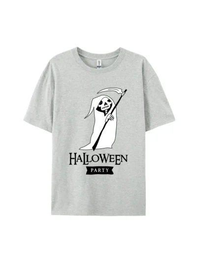 Halloween Party Grim Reaper Graphic T Shirt