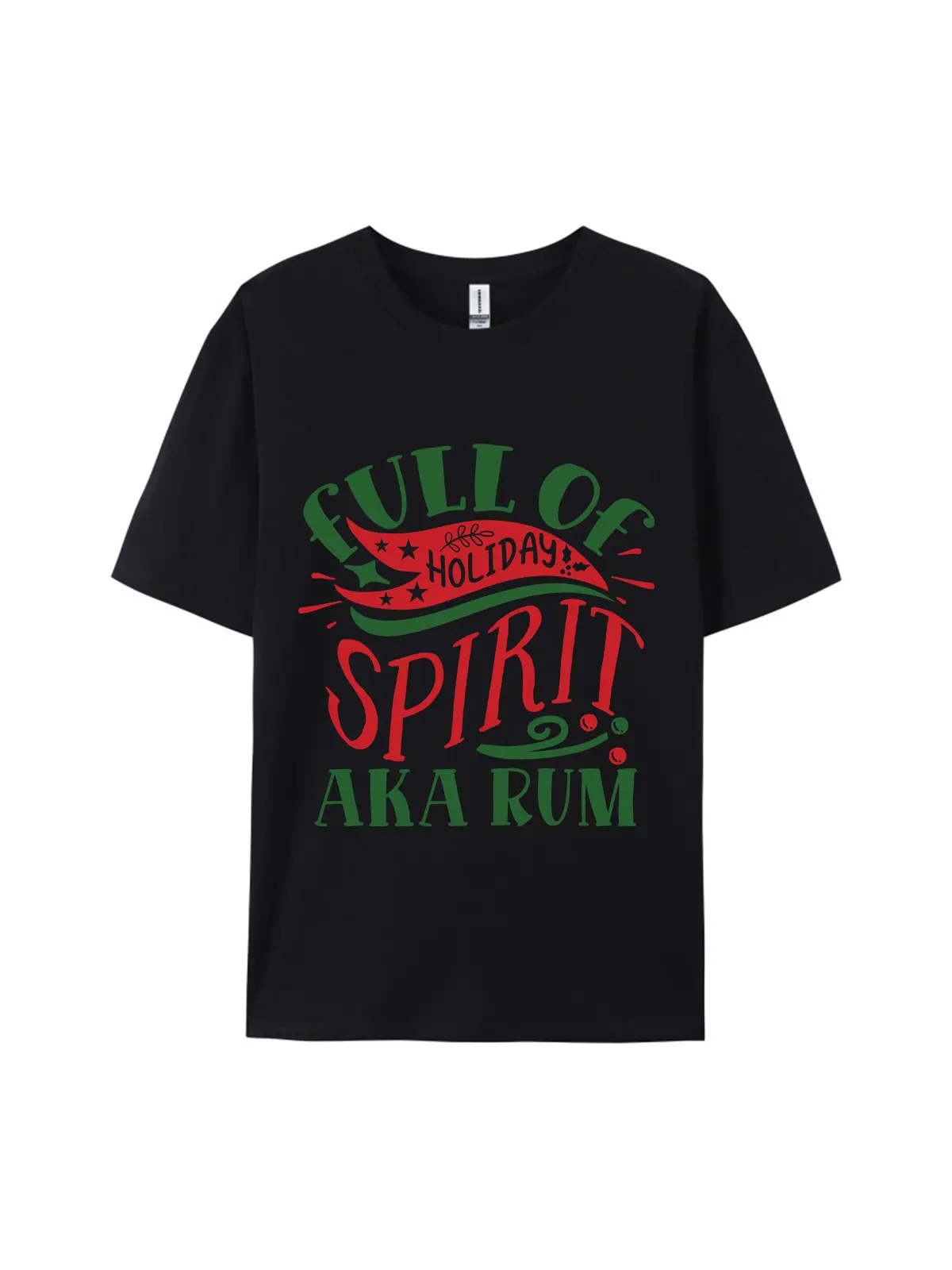 Holiday Spirit AKA Graphic Tee For Women Men - Image 2