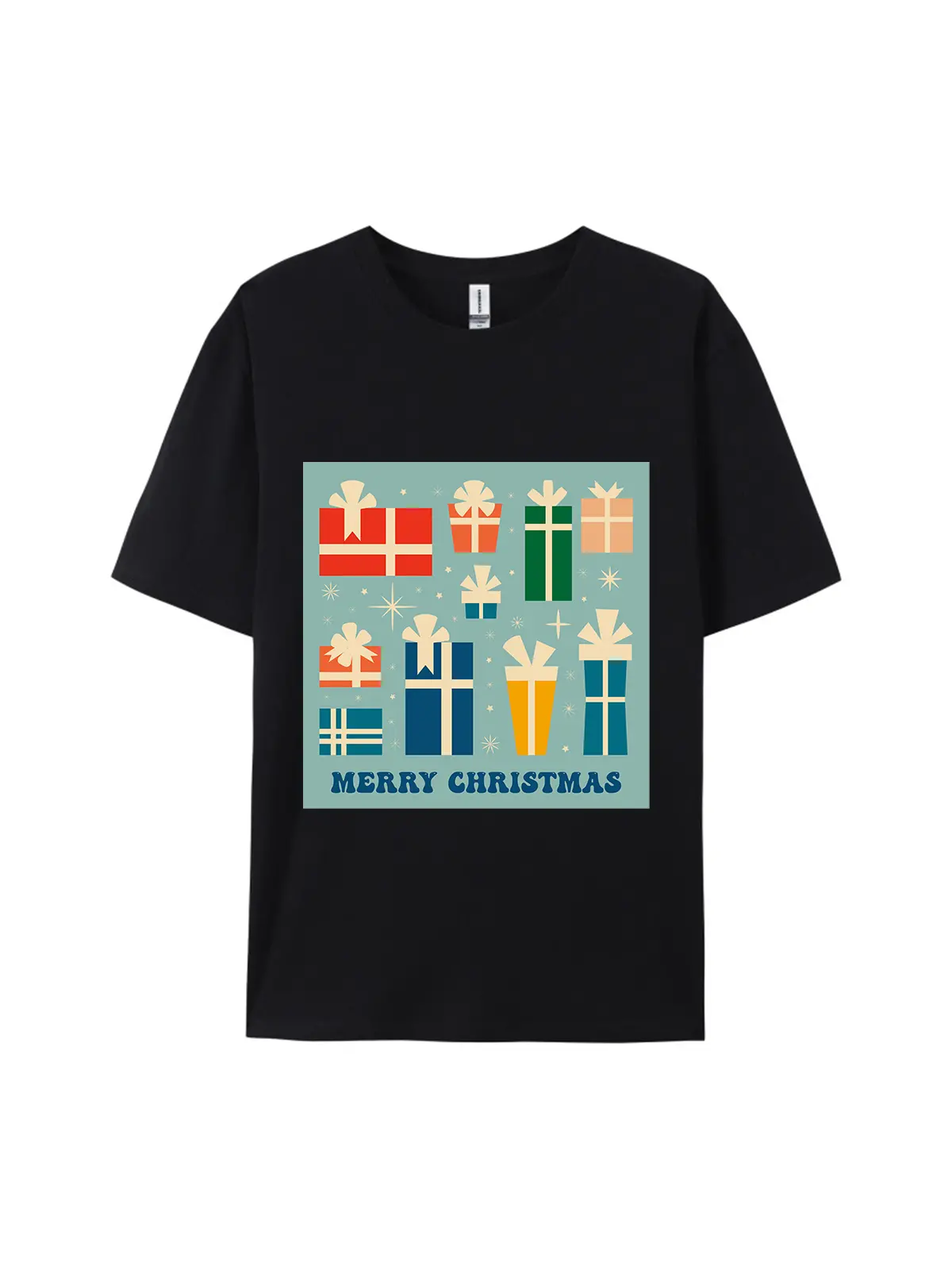 Gift Box & Christmas Graphic Tee For Women Men - Image 4