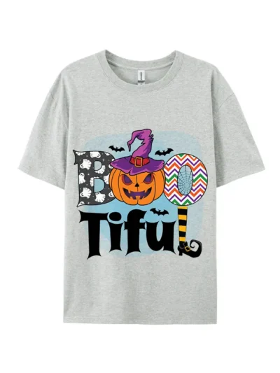 “BOO Tiful Halloween Pumpkin” Graphic Tee