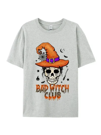 Halloween Bad Witch Club Graphic Tee