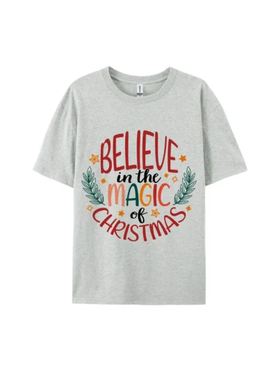 Believe In The Magic Holiday Graphic Tee