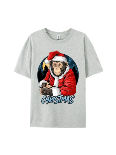Christmas Monkey Graphic Tee