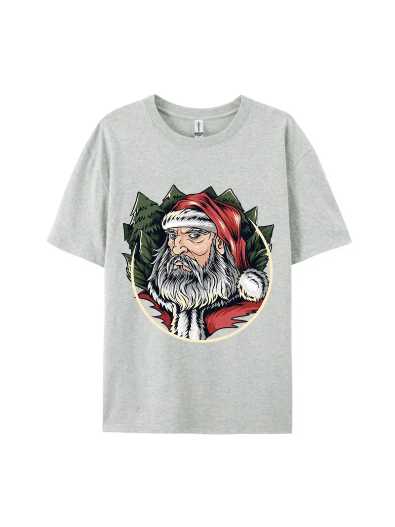 Serious And Cold Santa Claus Graphic Tee