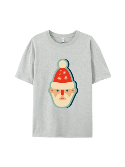 Christmas Retro Santa Claus Graphic Tee
