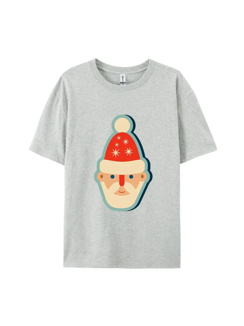 Christmas Retro Santa Claus Graphic Tee