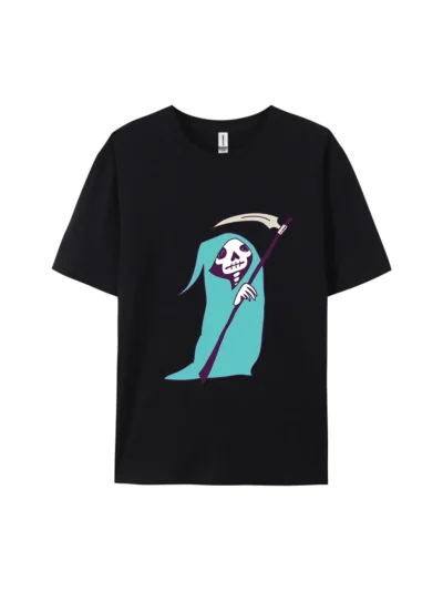 Cartoon Grim Reaper Style A Graphic Tee
