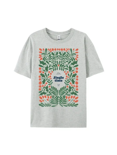 Christmas Jingle Time Graphic Tee For Women Men