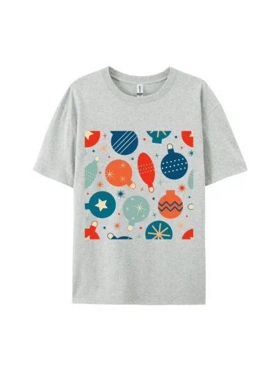 Christmas Ornament Pattern A Graphic Tee For Women Men
