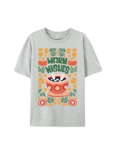 Christmas Warm Wishes Graphic Tee For Women Men