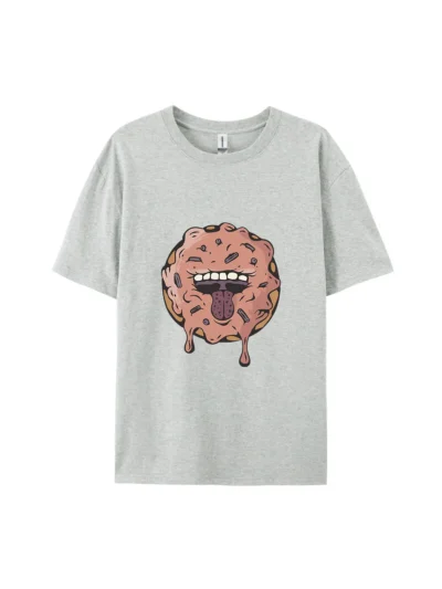 Halloween Creative Funny Donut Graphic Tee