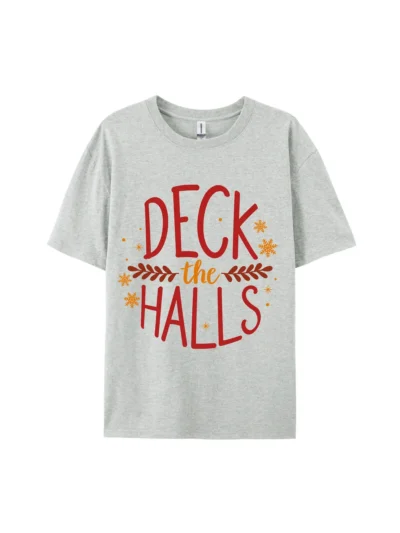 Deck The Halls Graphic Tee For Women Men