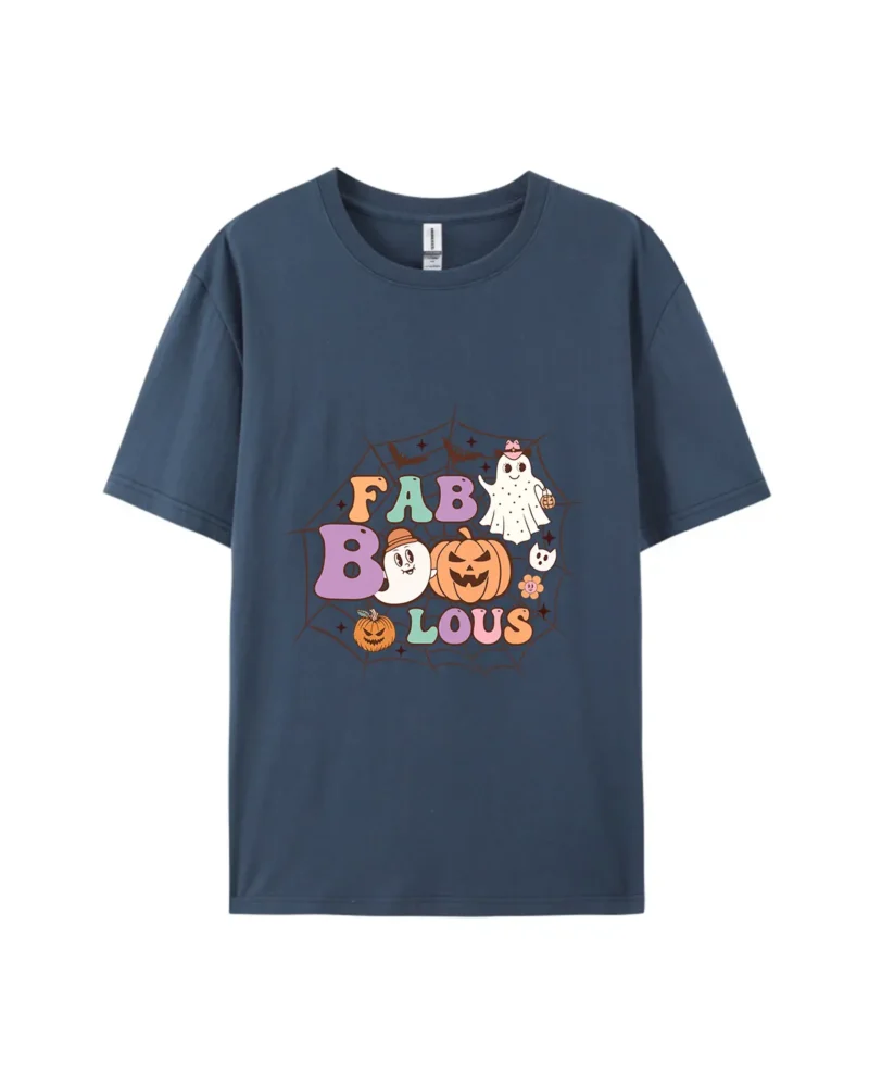 Fab Boo Lous Pumpkin GraphicTee - Image 3