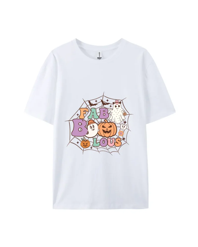 Fab Boo Lous Pumpkin GraphicTee - Image 4
