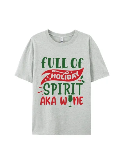 Spirit AKA Wine Graphic Tee For Women Men