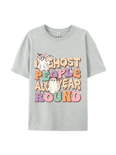 Ghost People All Year Round Graphic Tee
