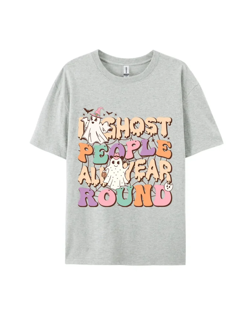 Ghost People All Year Round Graphic Tee