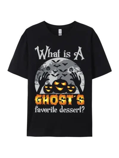 Ghosts Favorite Dessert Riddle Graphic Tee