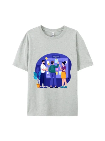 Group Planning New Year Graphic Tee For Women Men