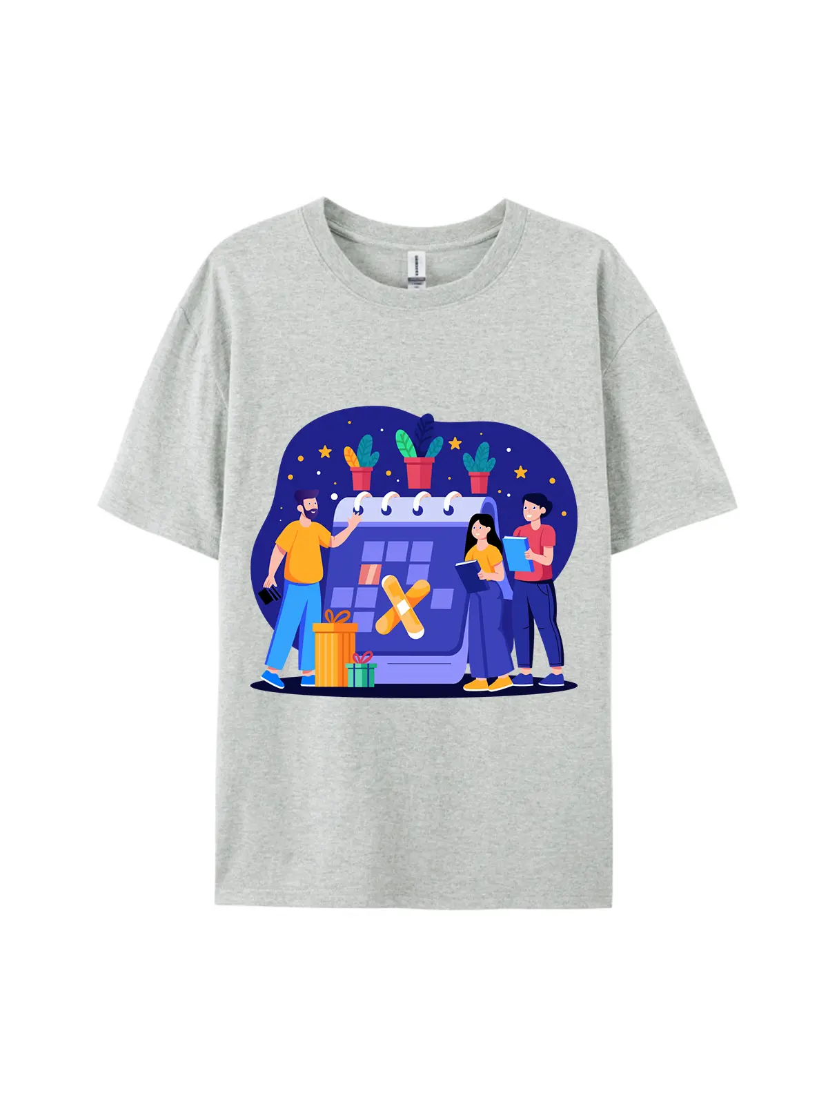 Group Planning with Gifts Graphic Tee For Women Men