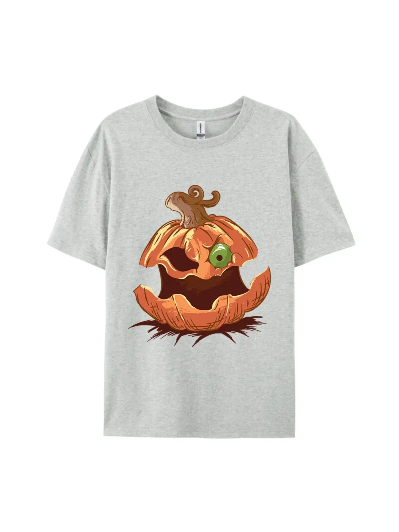 Halloween Broken Pumpkin Graphic Tee