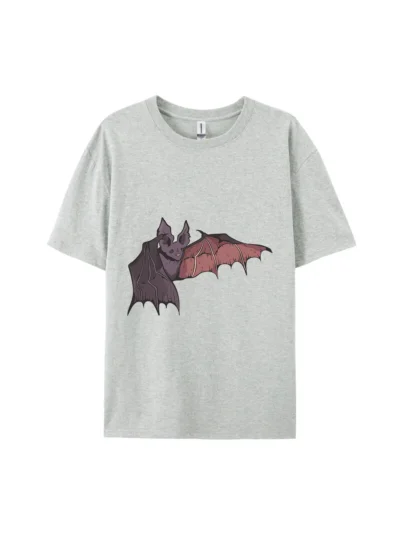 Halloween Cartoon Bat Style C Graphic Tee