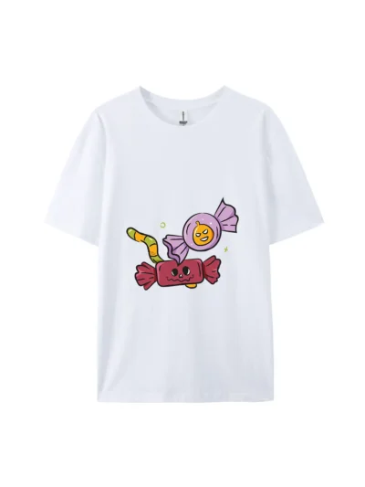 Halloween Cartoon Candies Graphic Tee
