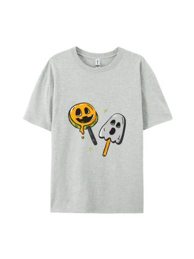 Halloween Cartoon Lollipop Graphic Tee