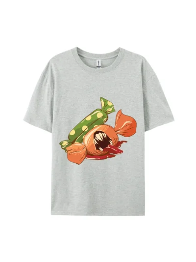 Cartoon Monster Candies Graphic Tee