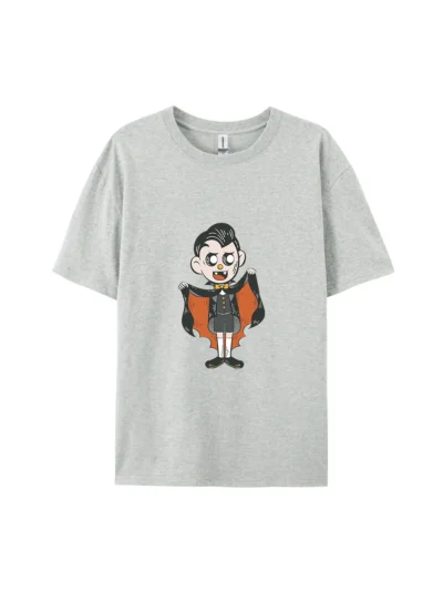 Halloween Cartoon Vampire Graphic Tee