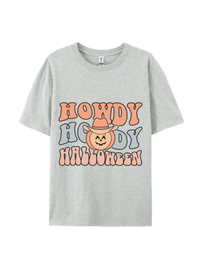 Cowboy Pumpkin Howdy Graphic Tee