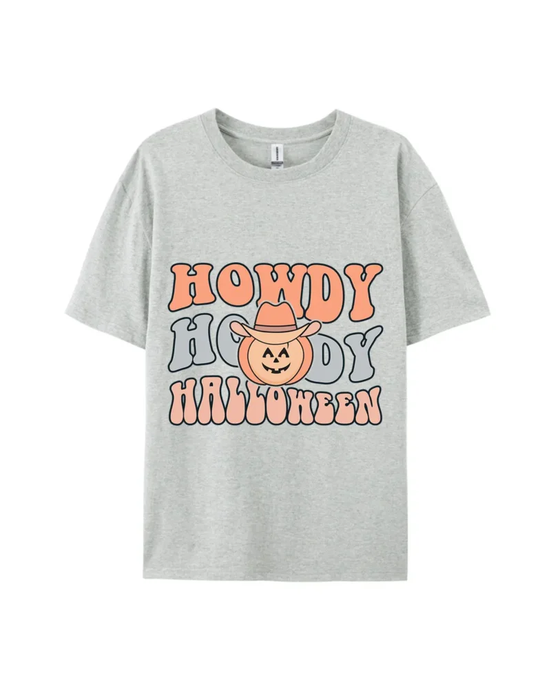 Cowboy Pumpkin Howdy Graphic Tee