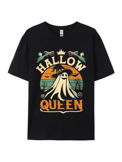 Halloween Ghost Queen Style B Graphic Tee