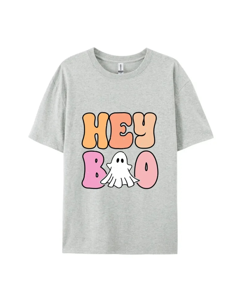 Halloween “Hey Boo Ghost” Graphic Tee
