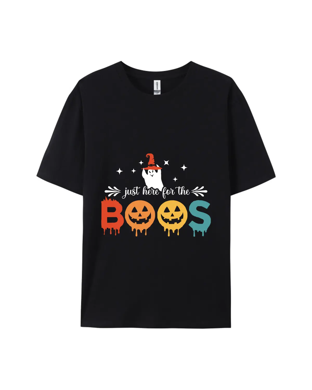 Halloween Just Here For The Boos Graphic Tee - Image 2