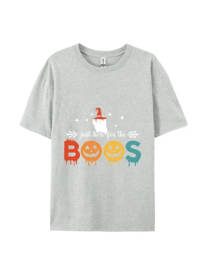 Halloween Just Here For The Boos Graphic Tee