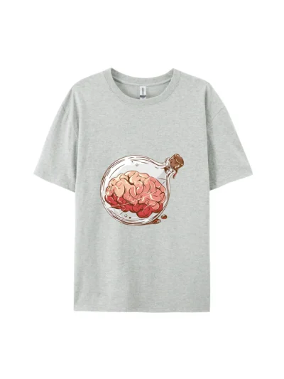 Halloween Magic Bottle with Brain Graphic Tee