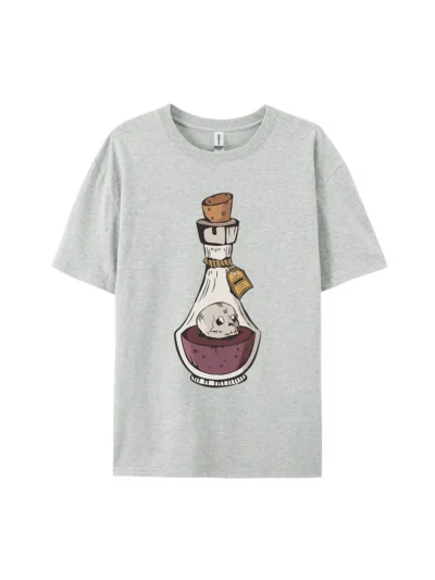 Magic Bottle with Skull Style A Graphic Tee