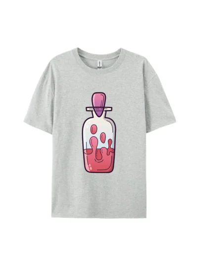 Halloween Magic Potion Bottle Style Graphic Tee