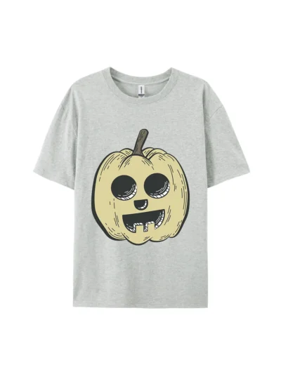 Halloween Pumpkin Style E Graphic Tee