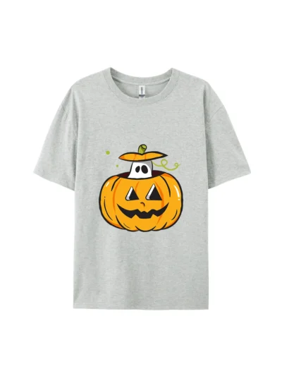 Halloween Pumpkin Style K Graphic Tee